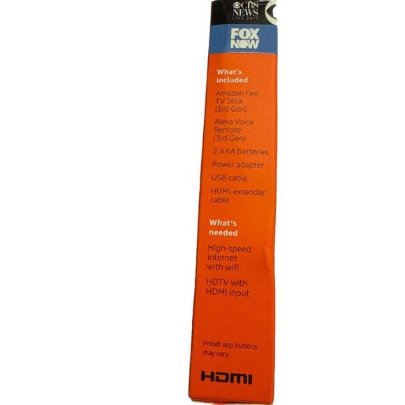 Amazon Fire TV Stick (3rd Gen.)Media Streamer W/ Alexa Voice Remote - Picture 8 of 12